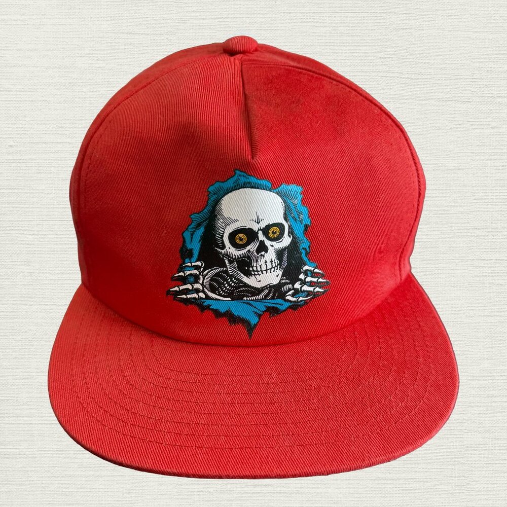Powell Peralta Ripper Snap Back Cap Red